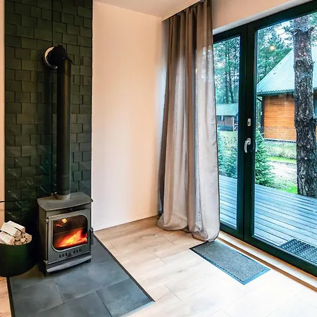 Heban Forest Cabin&Sauna Starlink Tomczyn Esterno foto