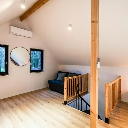 Heban Forest Cabin&Sauna Starlink Tomczyn Esterno foto