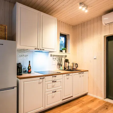 Heban Forest Cabin&Sauna Starlink Tomczyn Esterno foto