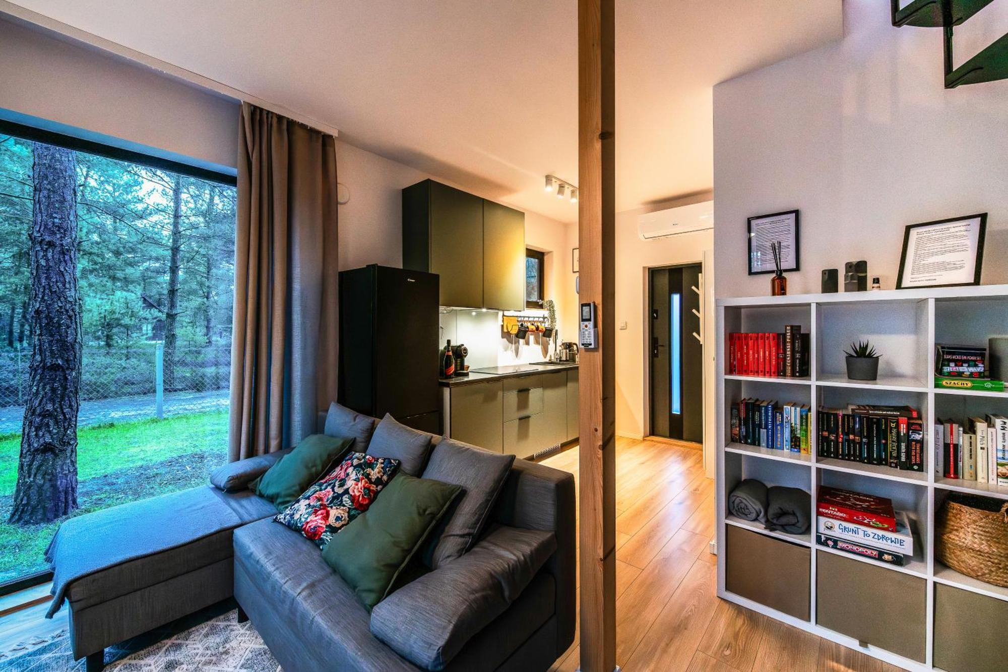 Heban Forest Cabin&sauna Starlink Holiday home Tomczyn