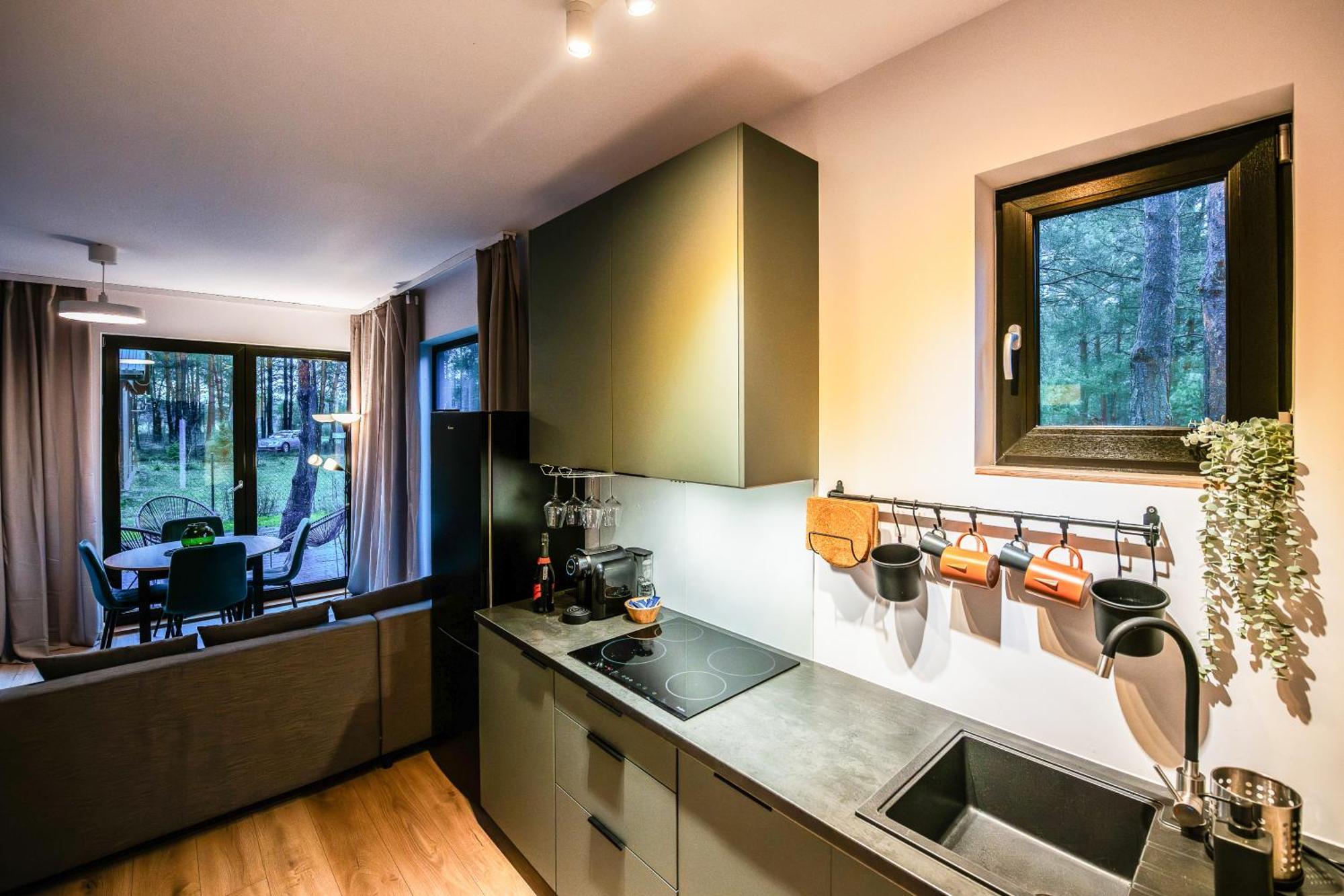 Heban Forest Cabin&sauna Starlink Casa vacanze Tomczyn