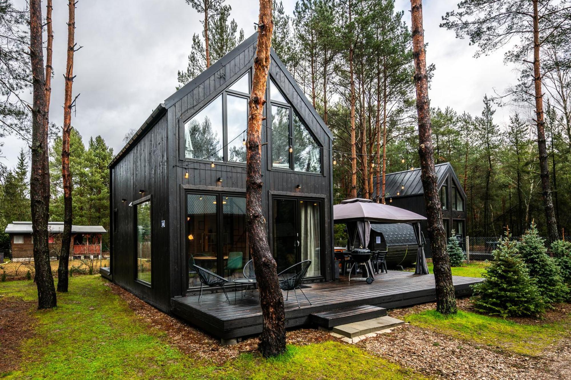 Heban Forest Cabin&sauna Starlink * Tomczyn